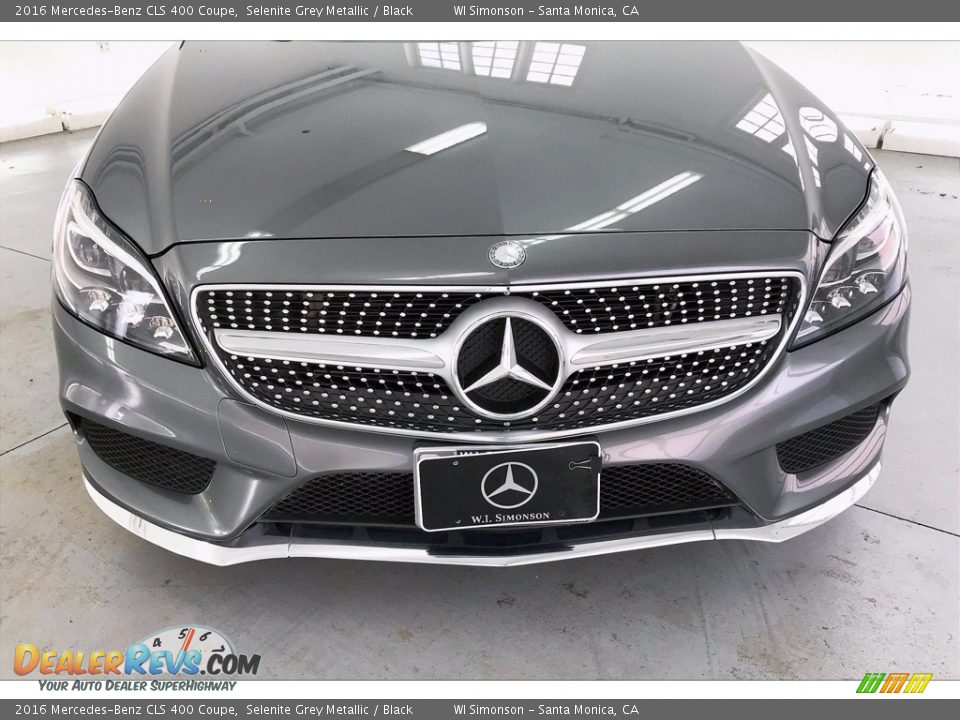 2016 Mercedes-Benz CLS 400 Coupe Selenite Grey Metallic / Black Photo #30