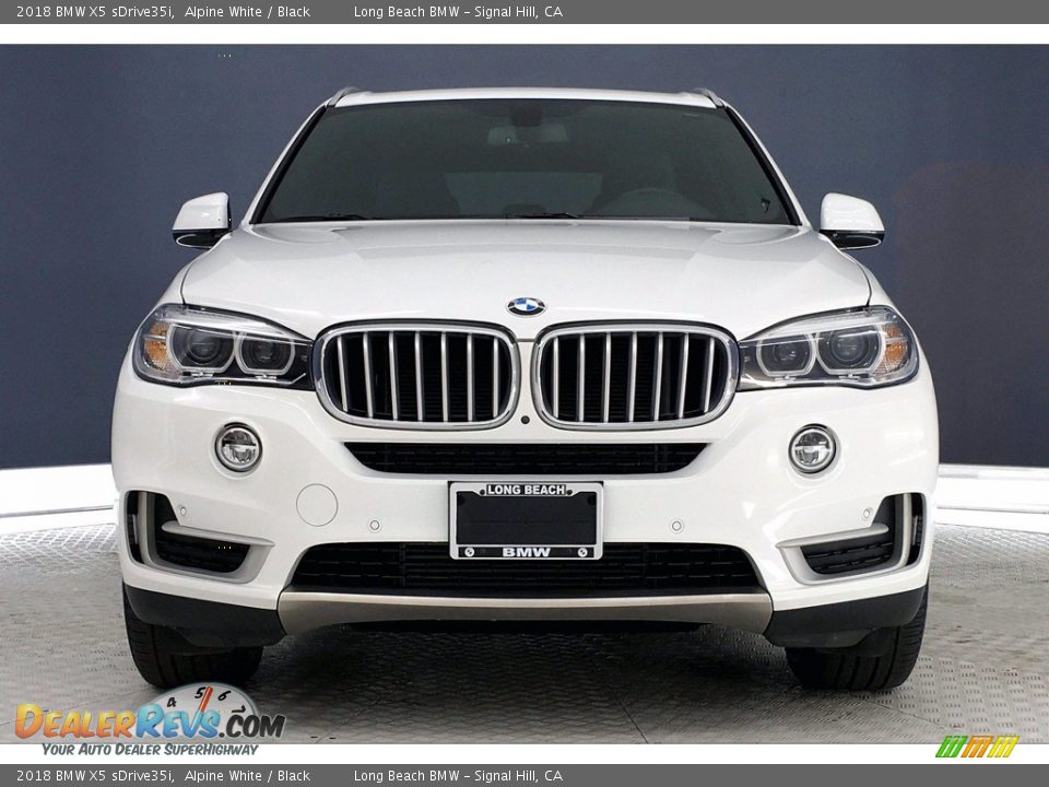 2018 BMW X5 sDrive35i Alpine White / Black Photo #2