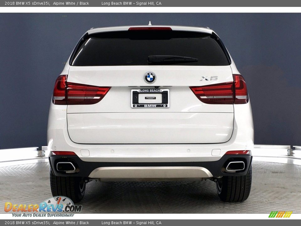 2018 BMW X5 sDrive35i Alpine White / Black Photo #3