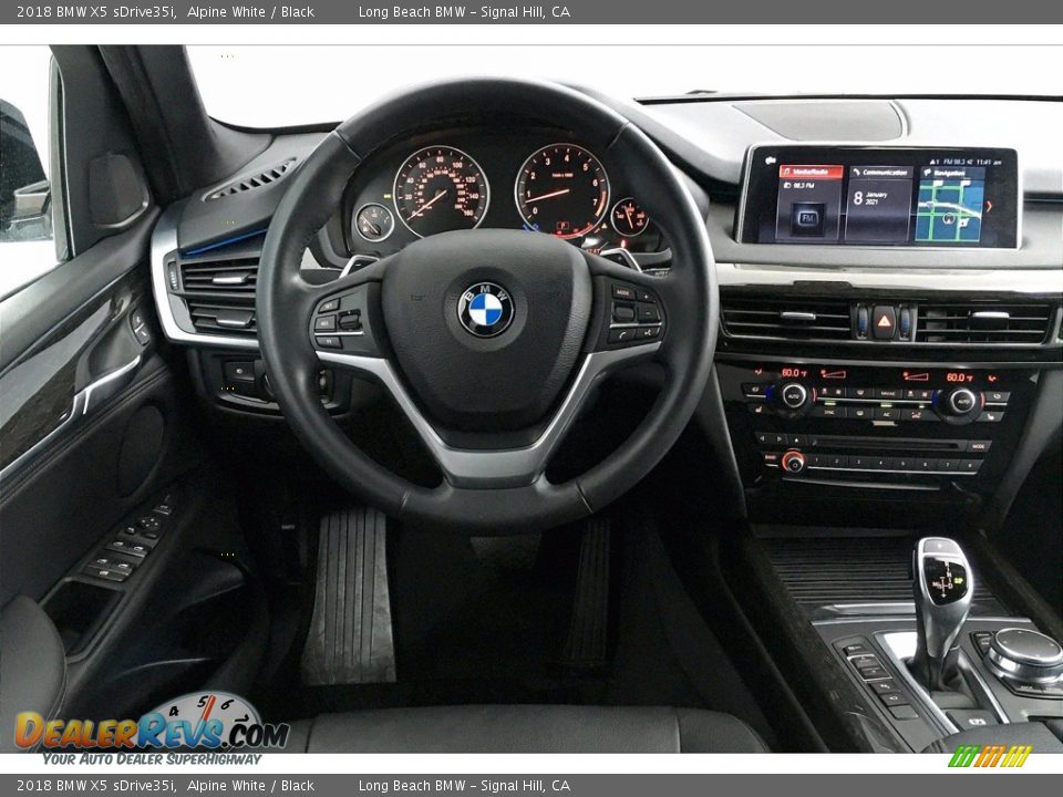 2018 BMW X5 sDrive35i Alpine White / Black Photo #4