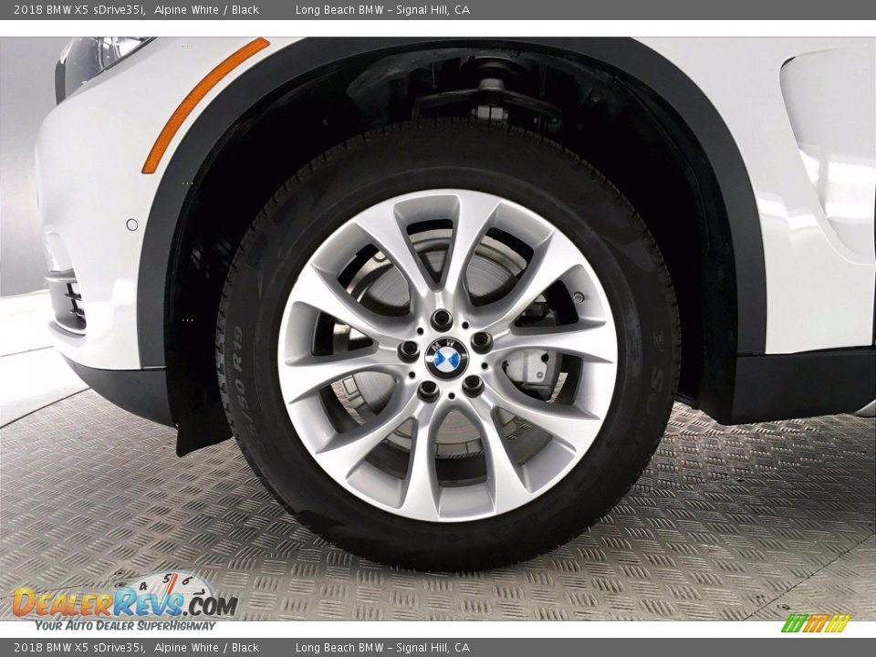 2018 BMW X5 sDrive35i Alpine White / Black Photo #8