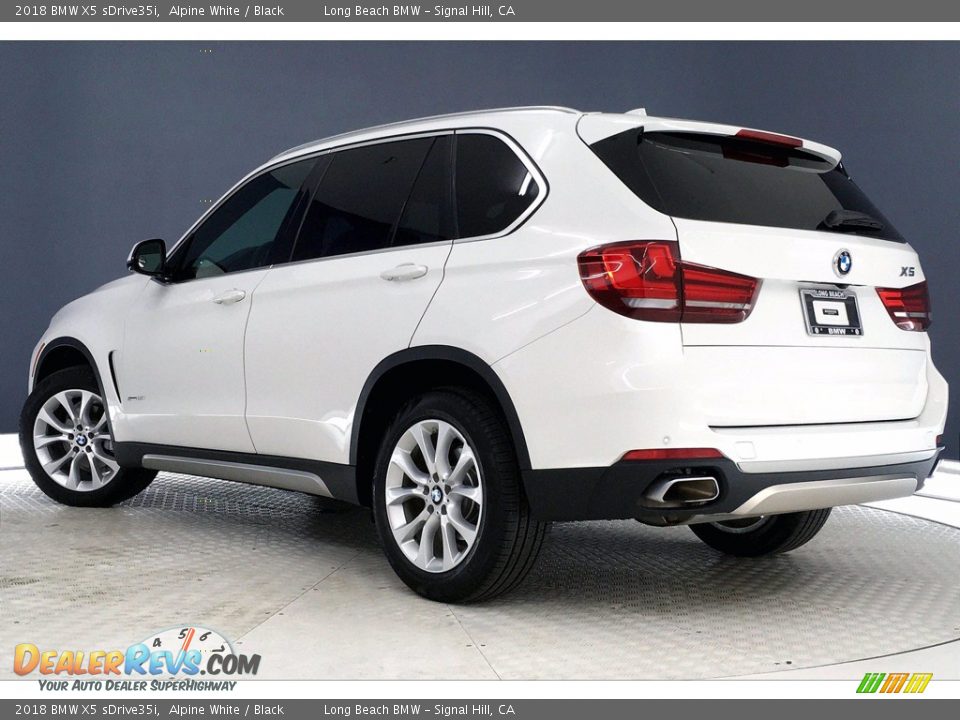 2018 BMW X5 sDrive35i Alpine White / Black Photo #10