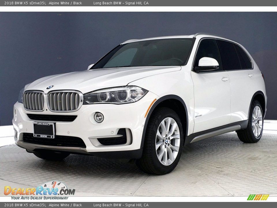 2018 BMW X5 sDrive35i Alpine White / Black Photo #12