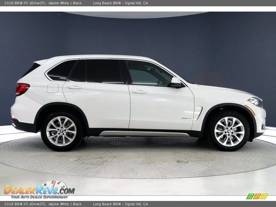 2018 BMW X5 sDrive35i Alpine White / Black Photo #14