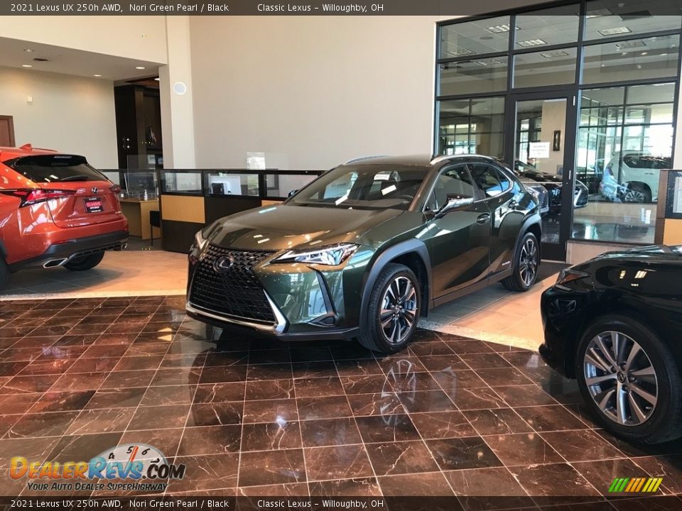 Front 3/4 View of 2021 Lexus UX 250h AWD Photo #1