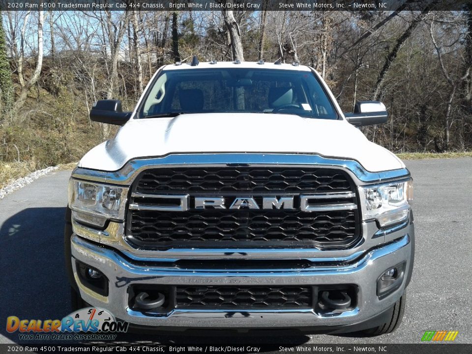 2020 Ram 4500 Tradesman Regular Cab 4x4 Chassis Bright White / Black/Diesel Gray Photo #3