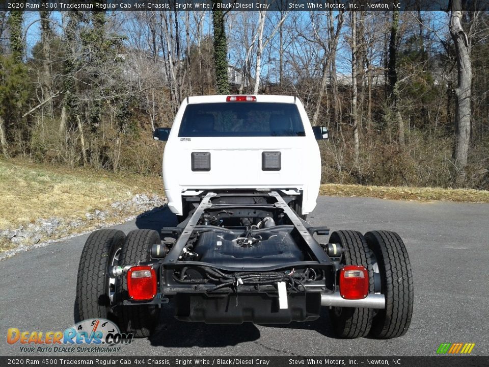 2020 Ram 4500 Tradesman Regular Cab 4x4 Chassis Bright White / Black/Diesel Gray Photo #7