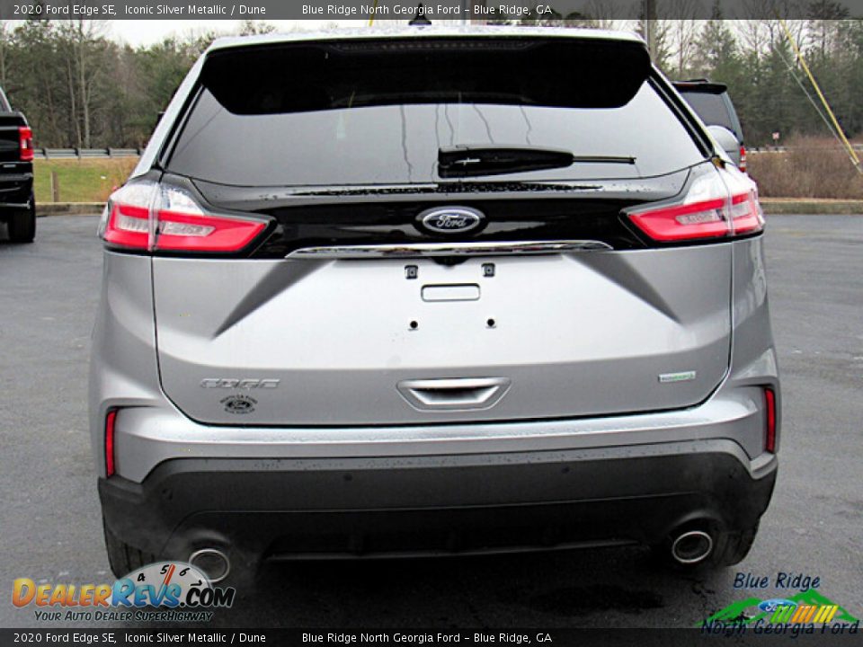 2020 Ford Edge SE Iconic Silver Metallic / Dune Photo #4