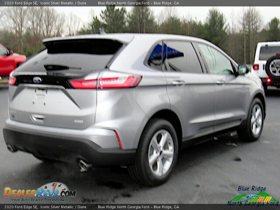 2020 Ford Edge SE Iconic Silver Metallic / Dune Photo #5