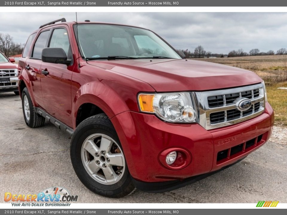 2010 Ford Escape XLT Sangria Red Metallic / Stone Photo #1