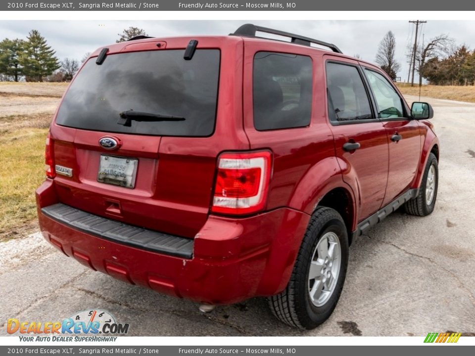 2010 Ford Escape XLT Sangria Red Metallic / Stone Photo #4