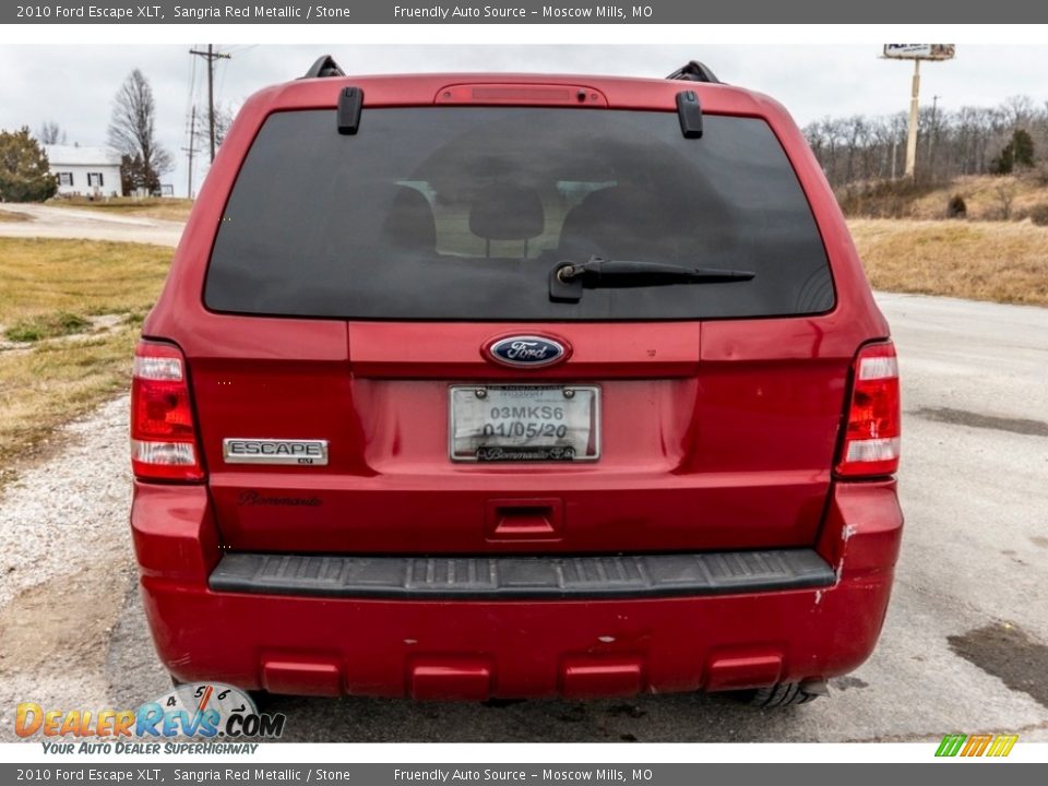 2010 Ford Escape XLT Sangria Red Metallic / Stone Photo #5