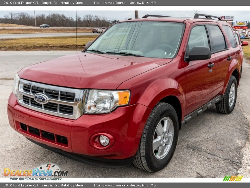 2010 Ford Escape XLT Sangria Red Metallic / Stone Photo #8