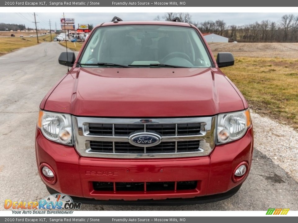 2010 Ford Escape XLT Sangria Red Metallic / Stone Photo #9