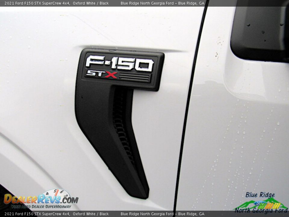 2021 Ford F150 STX SuperCrew 4x4 Oxford White / Black Photo #26