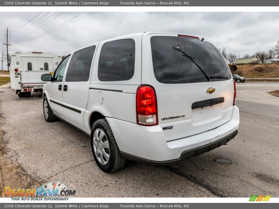 2008 Chevrolet Uplander LS Summit White / Cashmere Beige Photo #6