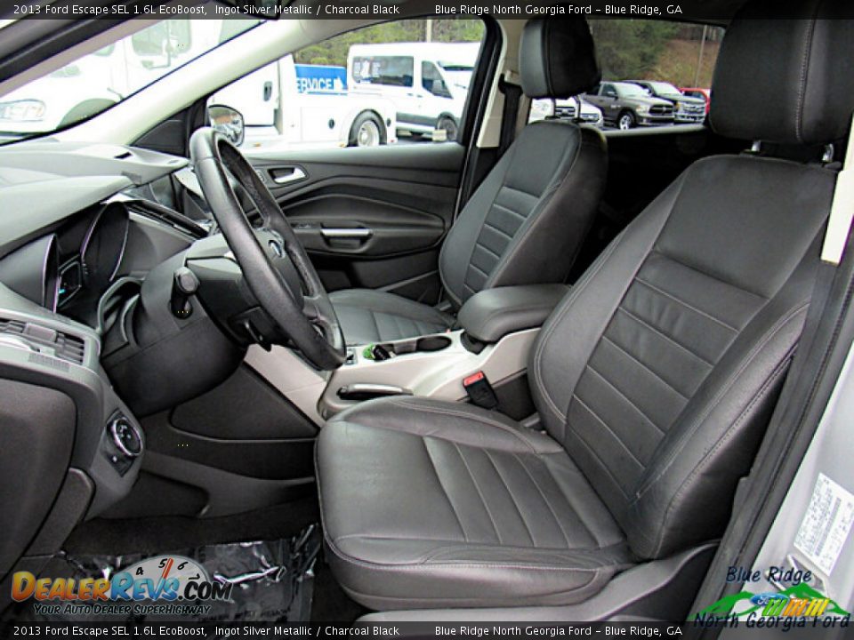 2013 Ford Escape SEL 1.6L EcoBoost Ingot Silver Metallic / Charcoal Black Photo #11