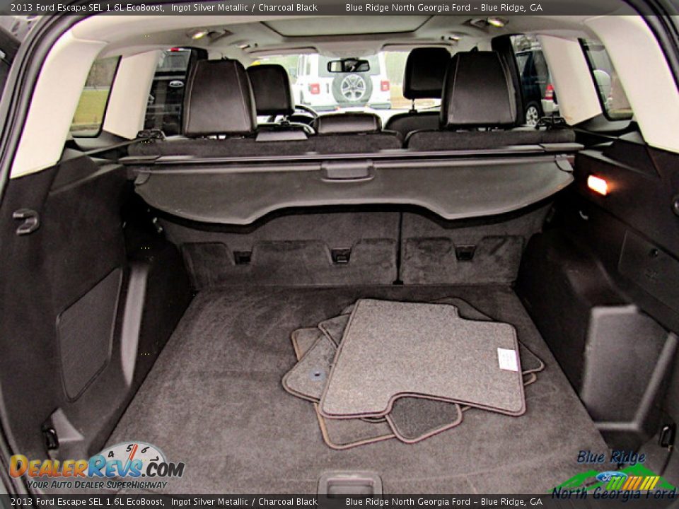 2013 Ford Escape SEL 1.6L EcoBoost Ingot Silver Metallic / Charcoal Black Photo #14