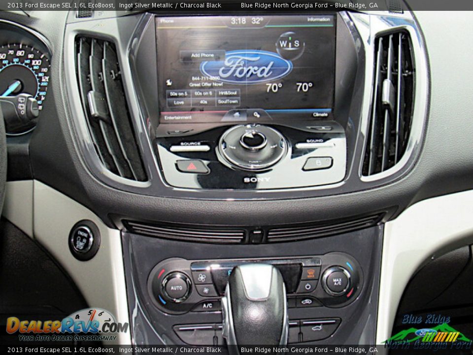 2013 Ford Escape SEL 1.6L EcoBoost Ingot Silver Metallic / Charcoal Black Photo #18