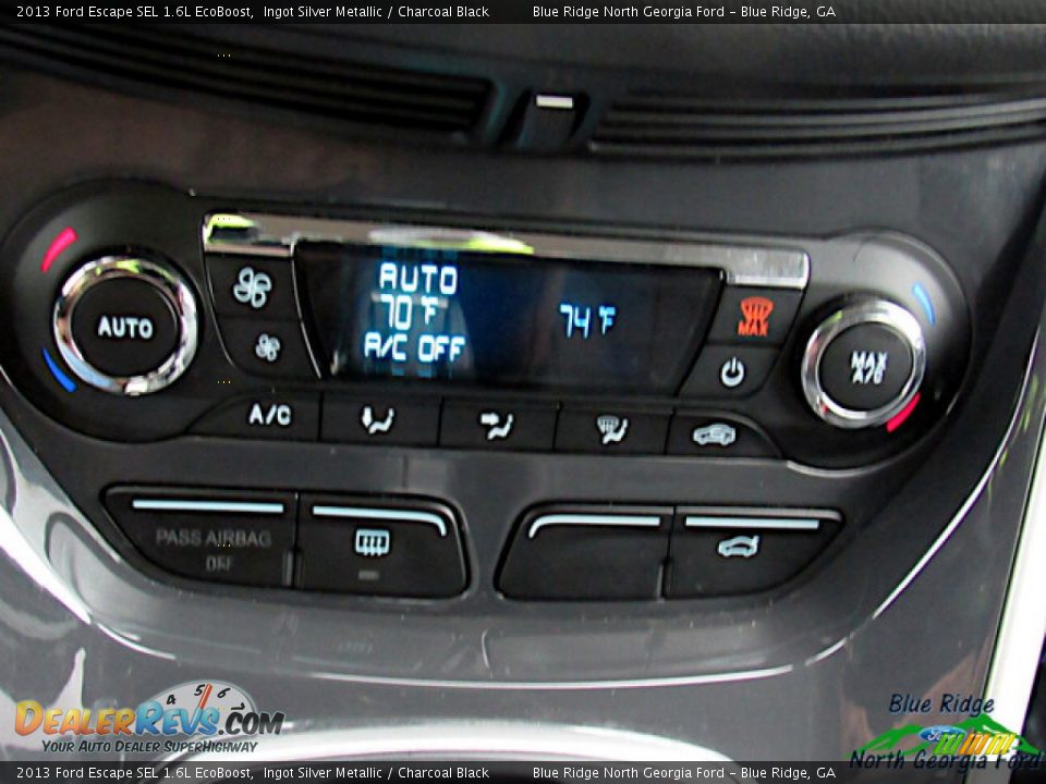 2013 Ford Escape SEL 1.6L EcoBoost Ingot Silver Metallic / Charcoal Black Photo #20
