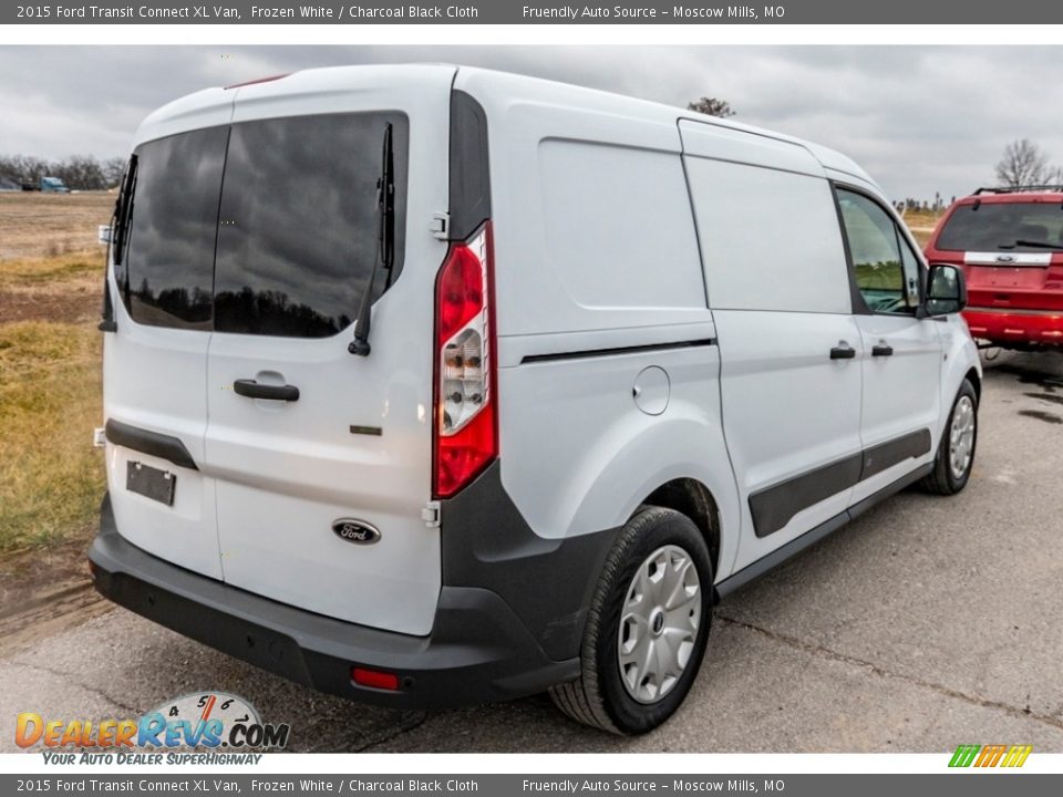 2015 Ford Transit Connect XL Van Frozen White / Charcoal Black Cloth Photo #4