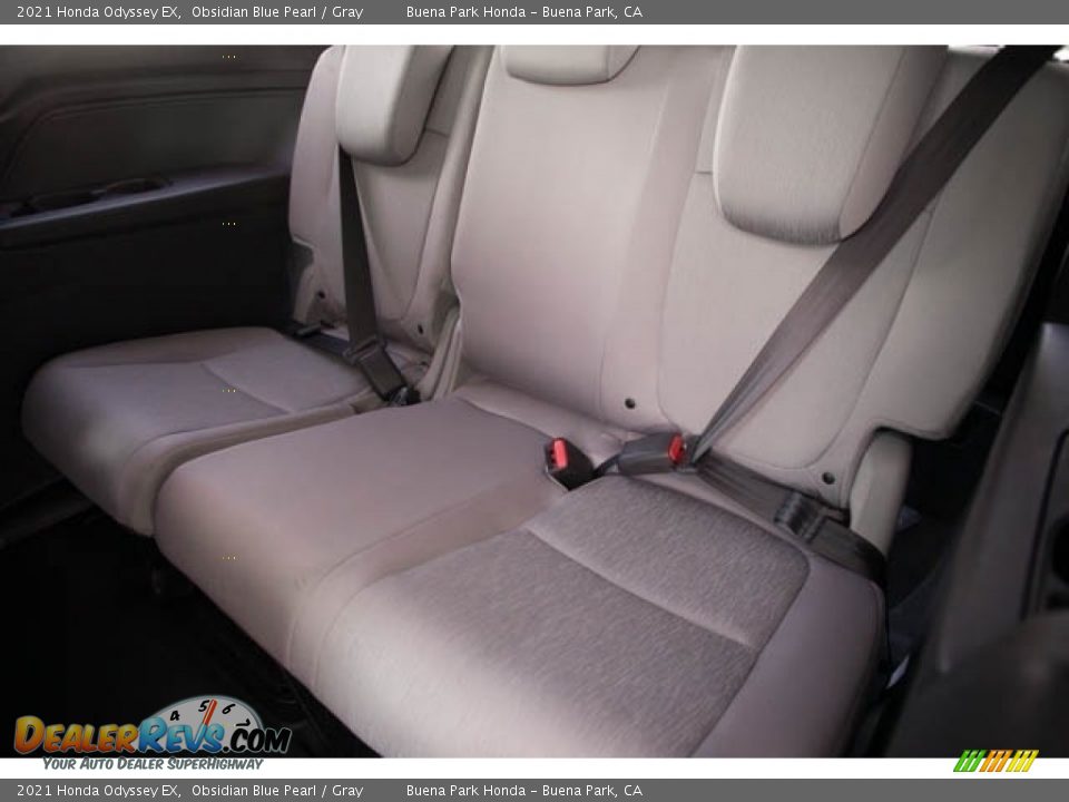 2021 Honda Odyssey EX Obsidian Blue Pearl / Gray Photo #26