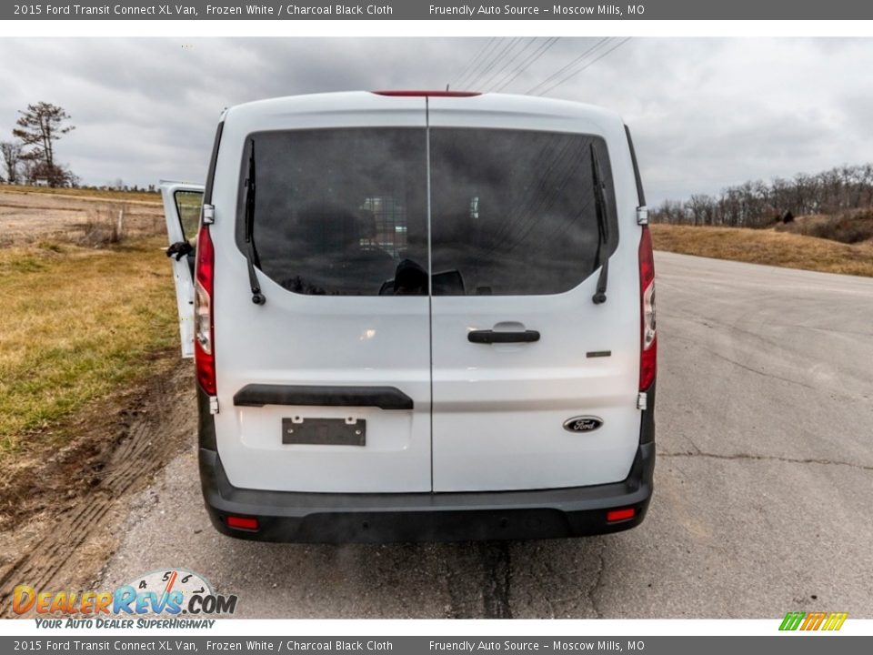 2015 Ford Transit Connect XL Van Frozen White / Charcoal Black Cloth Photo #5