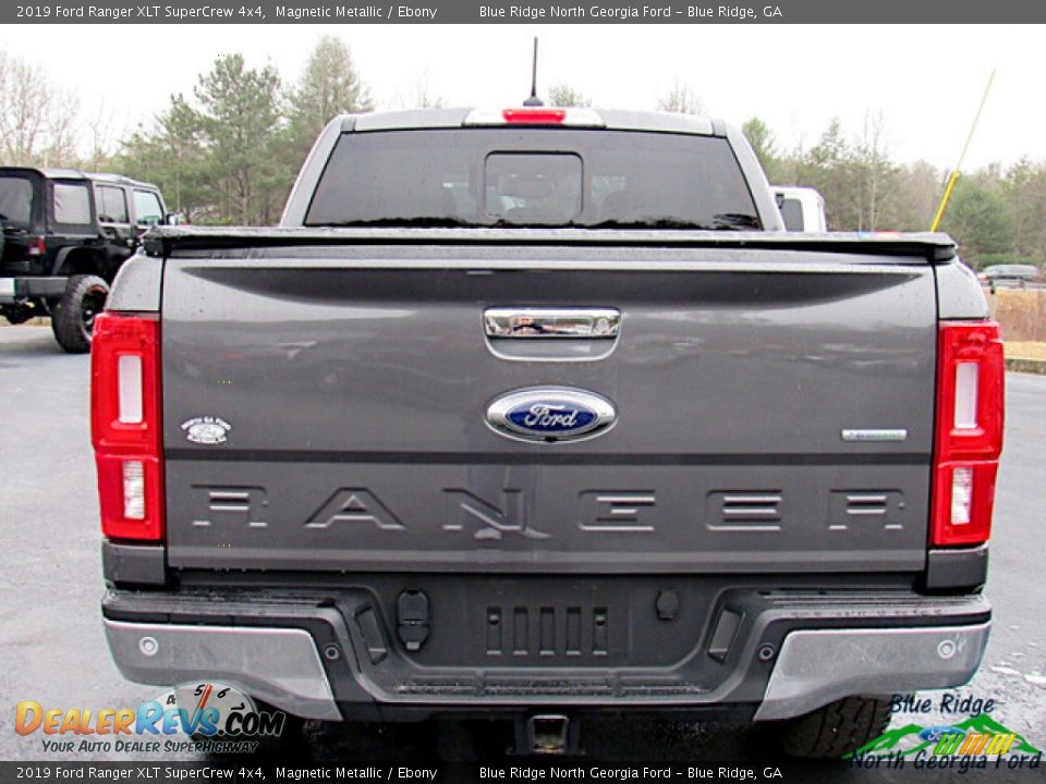 2019 Ford Ranger XLT SuperCrew 4x4 Magnetic Metallic / Ebony Photo #3