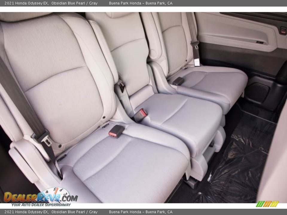 2021 Honda Odyssey EX Obsidian Blue Pearl / Gray Photo #30