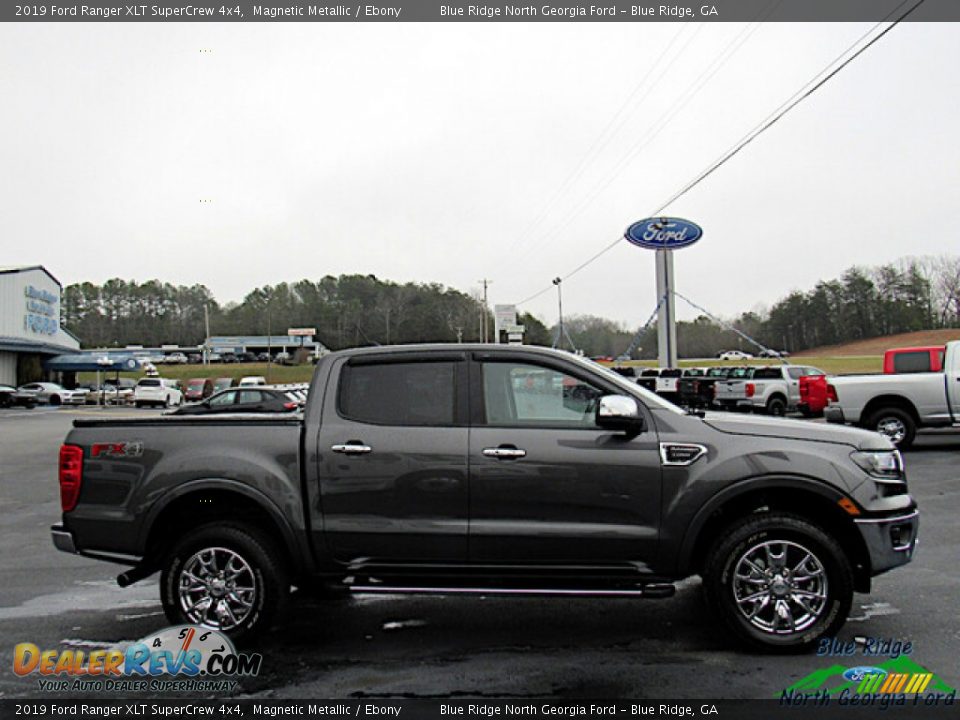 2019 Ford Ranger XLT SuperCrew 4x4 Magnetic Metallic / Ebony Photo #5