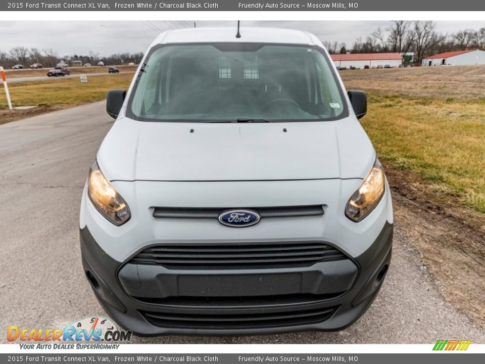 2015 Ford Transit Connect XL Van Frozen White / Charcoal Black Cloth Photo #9