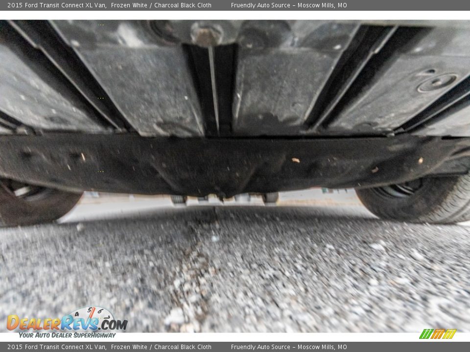 2015 Ford Transit Connect XL Van Frozen White / Charcoal Black Cloth Photo #10