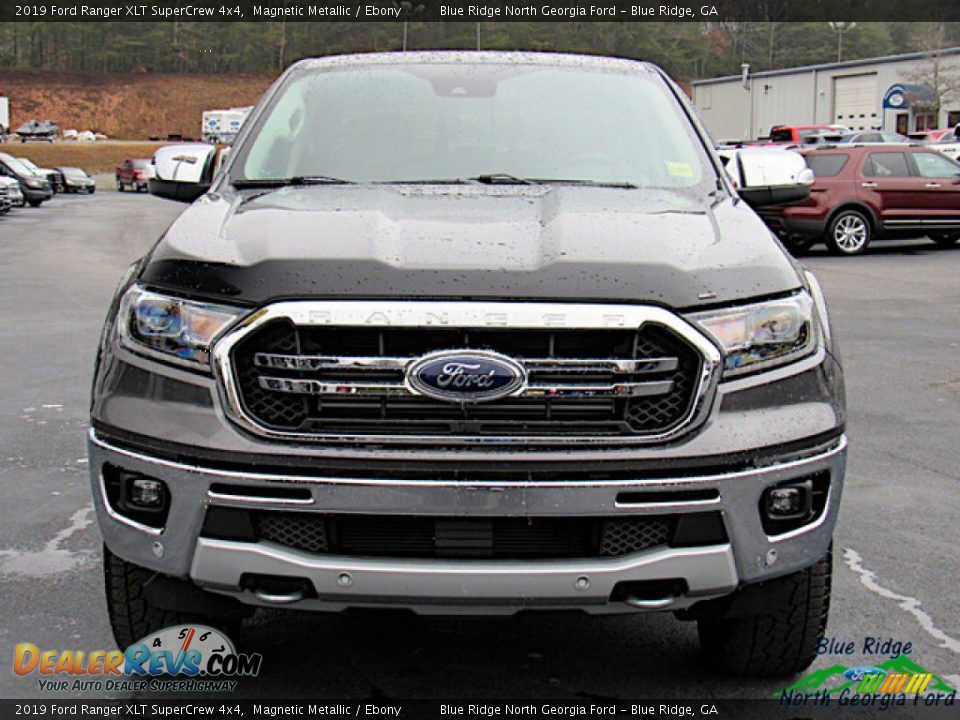 2019 Ford Ranger XLT SuperCrew 4x4 Magnetic Metallic / Ebony Photo #7