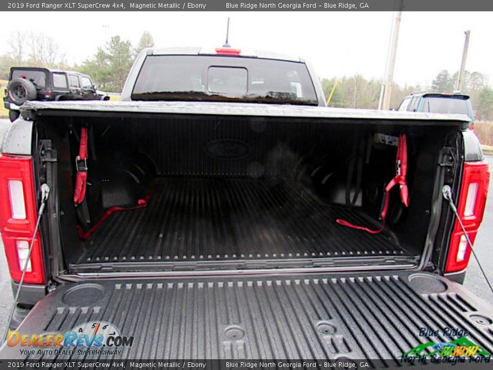 2019 Ford Ranger XLT SuperCrew 4x4 Magnetic Metallic / Ebony Photo #13