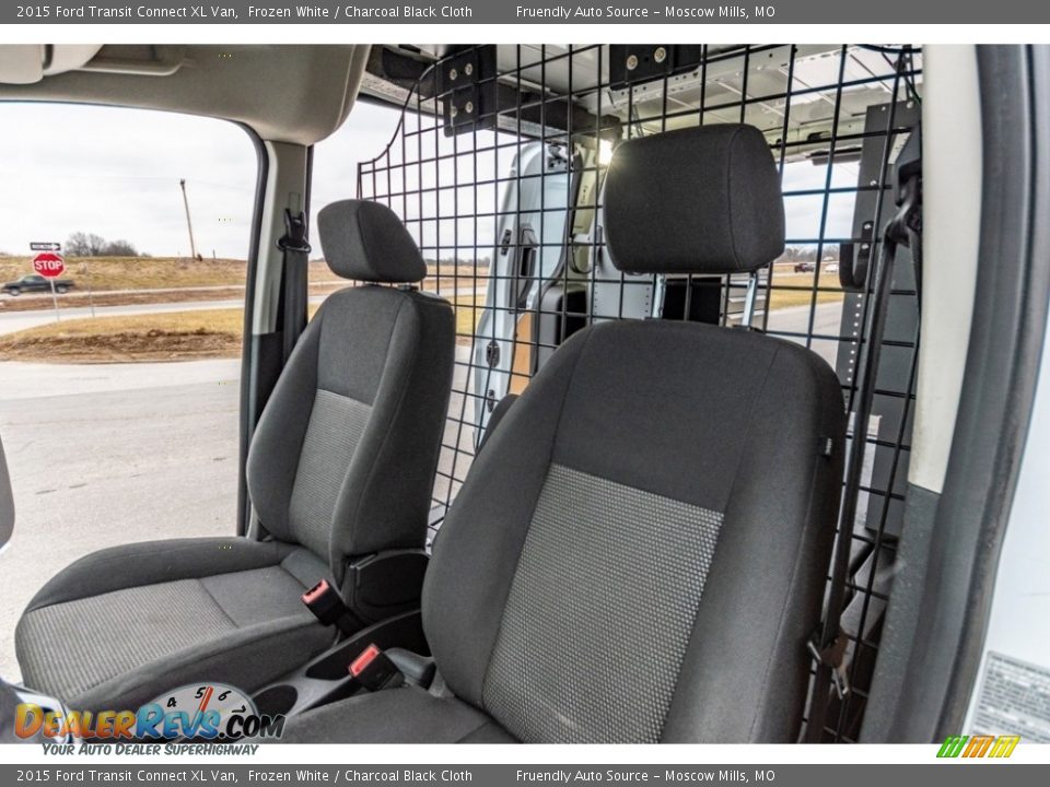 2015 Ford Transit Connect XL Van Frozen White / Charcoal Black Cloth Photo #17