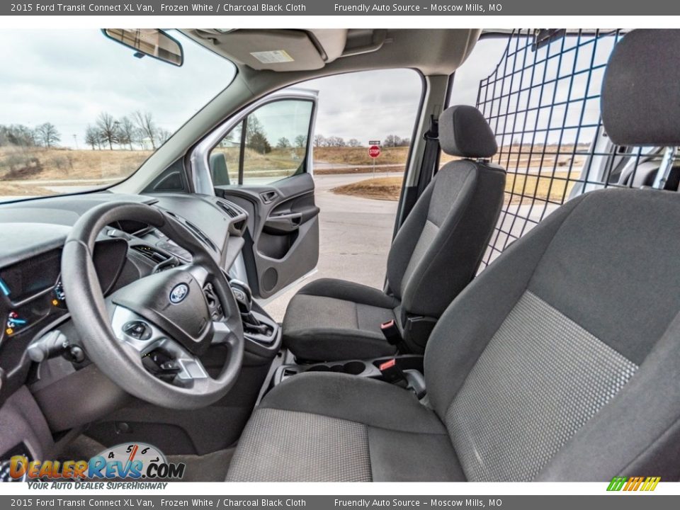 2015 Ford Transit Connect XL Van Frozen White / Charcoal Black Cloth Photo #18