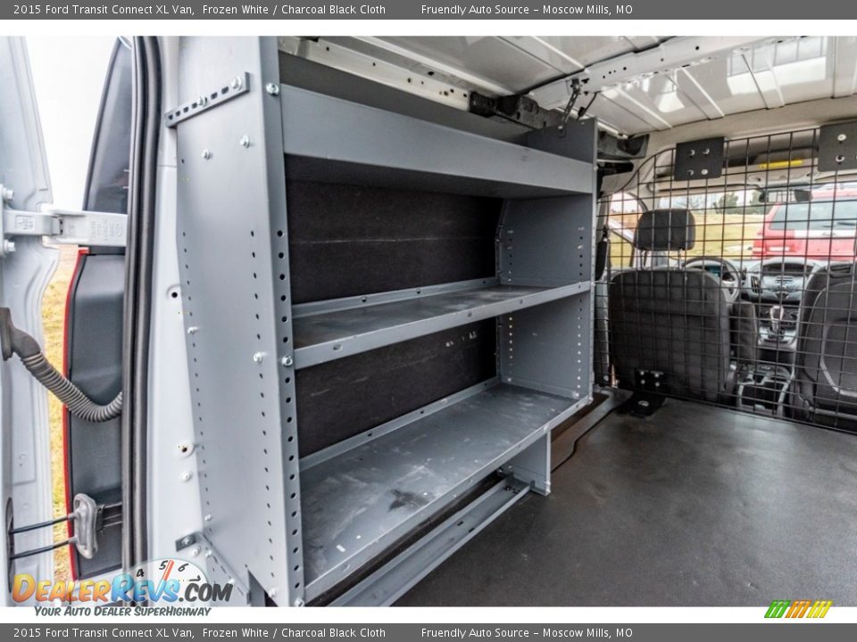 2015 Ford Transit Connect XL Van Frozen White / Charcoal Black Cloth Photo #22