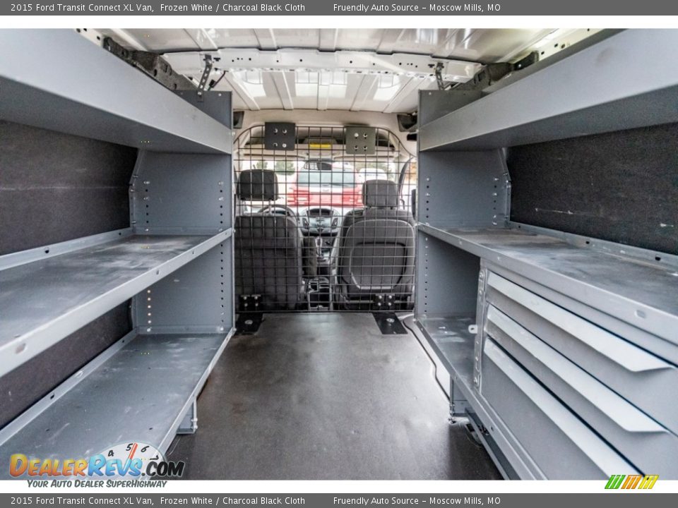 2015 Ford Transit Connect XL Van Frozen White / Charcoal Black Cloth Photo #23