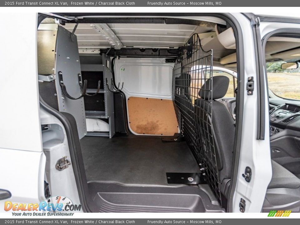 2015 Ford Transit Connect XL Van Frozen White / Charcoal Black Cloth Photo #25