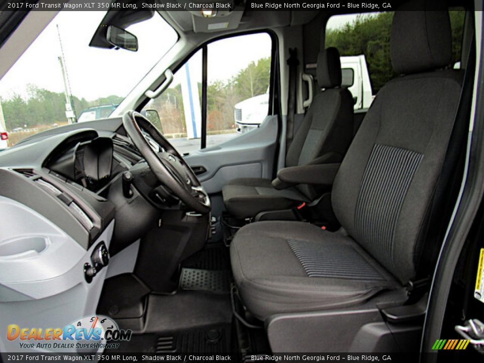 Front Seat of 2017 Ford Transit Wagon XLT 350 MR Long Photo #11