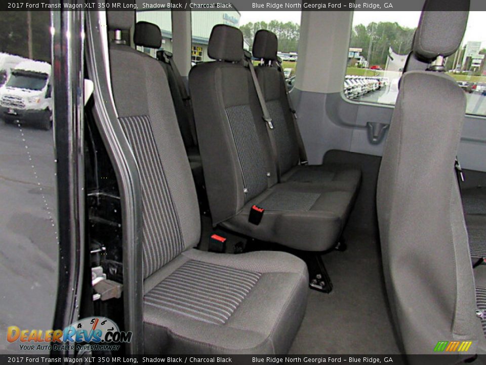 Rear Seat of 2017 Ford Transit Wagon XLT 350 MR Long Photo #15