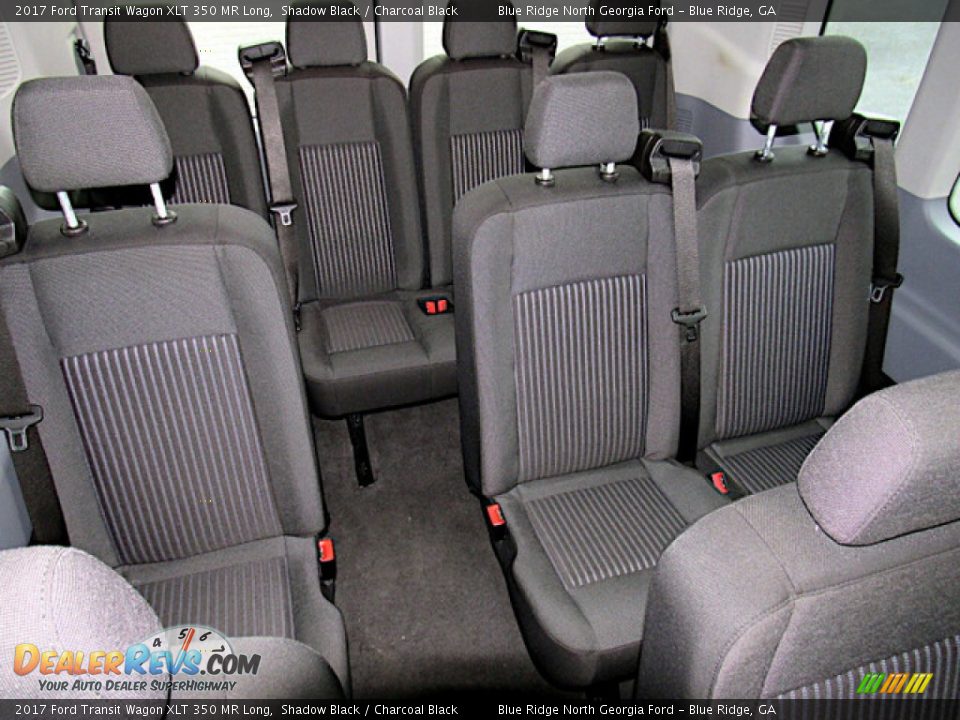 Rear Seat of 2017 Ford Transit Wagon XLT 350 MR Long Photo #16