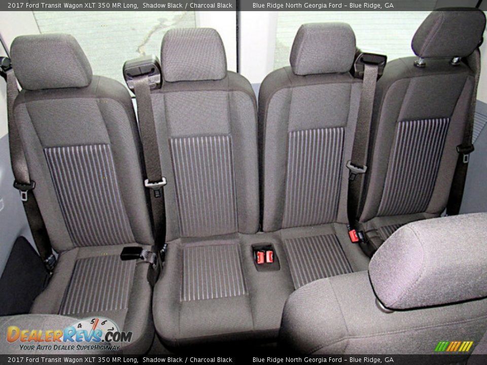 Rear Seat of 2017 Ford Transit Wagon XLT 350 MR Long Photo #17