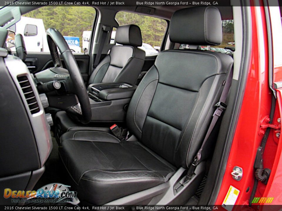 2016 Chevrolet Silverado 1500 LT Crew Cab 4x4 Red Hot / Jet Black Photo #14