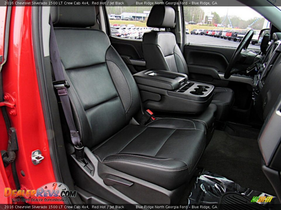 2016 Chevrolet Silverado 1500 LT Crew Cab 4x4 Red Hot / Jet Black Photo #15