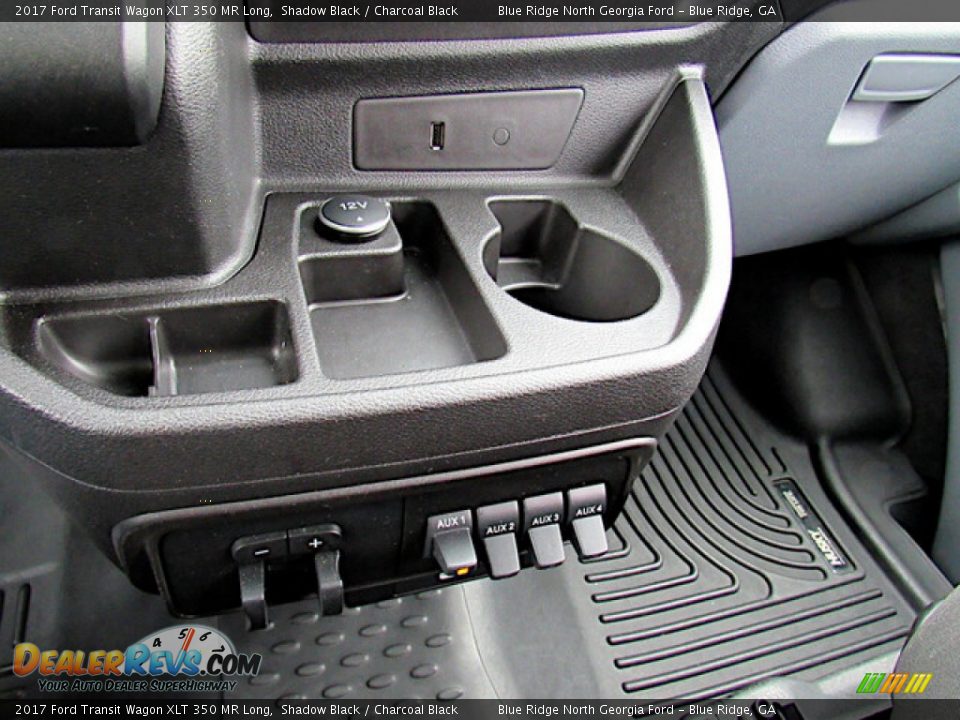 Controls of 2017 Ford Transit Wagon XLT 350 MR Long Photo #25