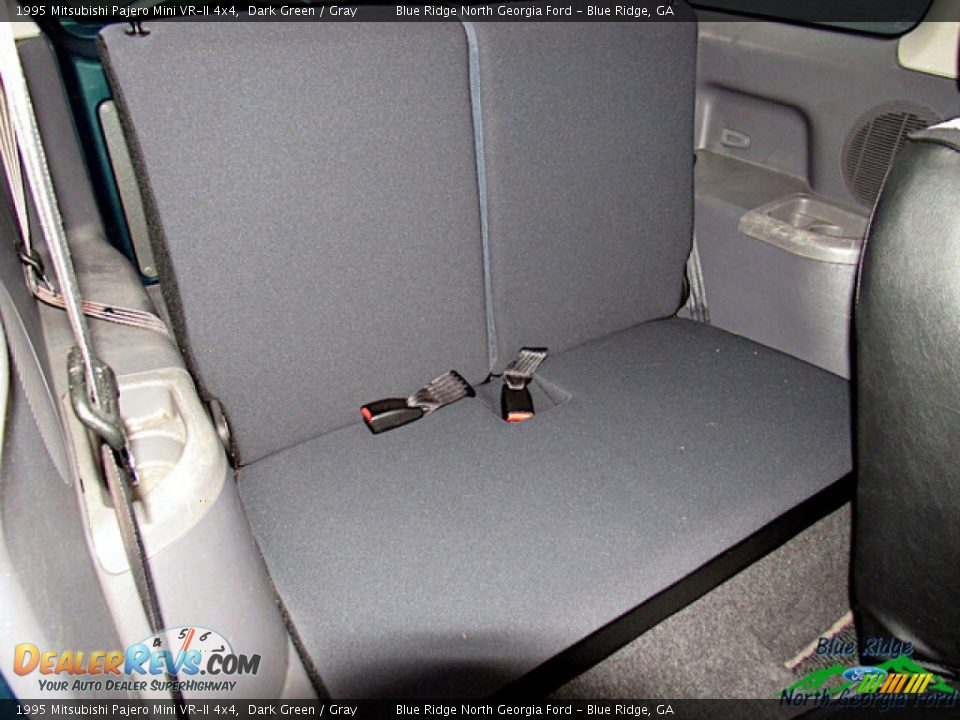 Rear Seat of 1995 Mitsubishi Pajero Mini VR-II 4x4 Photo #13