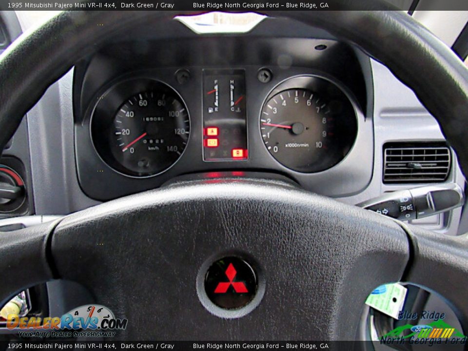 1995 Mitsubishi Pajero Mini VR-II 4x4 Gauges Photo #14