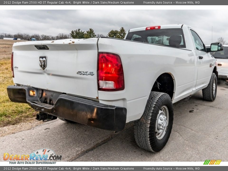 2012 Dodge Ram 2500 HD ST Regular Cab 4x4 Bright White / Dark Slate/Medium Graystone Photo #4