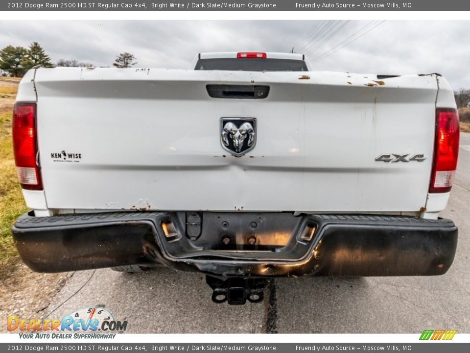 2012 Dodge Ram 2500 HD ST Regular Cab 4x4 Bright White / Dark Slate/Medium Graystone Photo #5